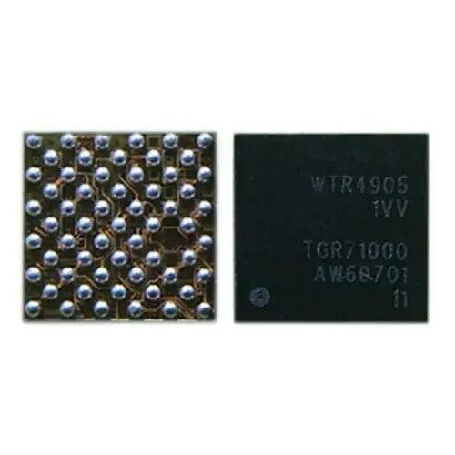 Samsung MAX98506BEWV audio frequency and charging IC component for mobile devices, with WTR3925 and charging functionality.