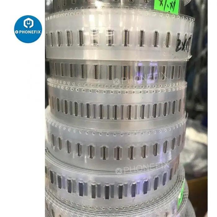 LCD touch screen and camera FPC plug connector for iPhone 11 Pro Max, compatible with PHONEFIX components.
