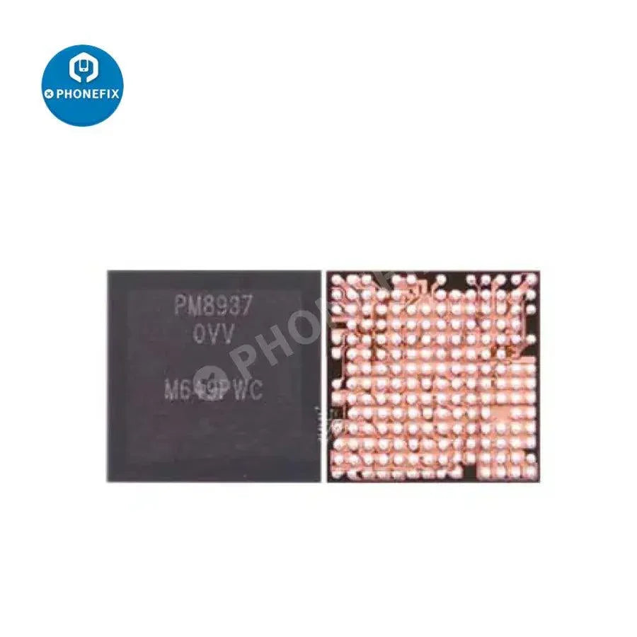 PMI8937 Power Supply IC Chip from PHONEFIX, compatible with Xiaomi and Samsung devices, shown in close-up image.