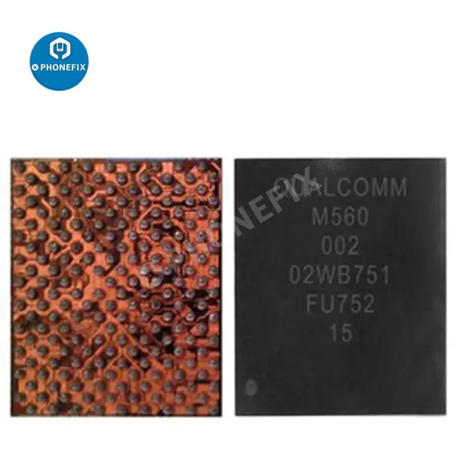 Power Control IC for Xiaomi and Oppo smartphones, branded PHONEFIX, shown in close-up on a white background.