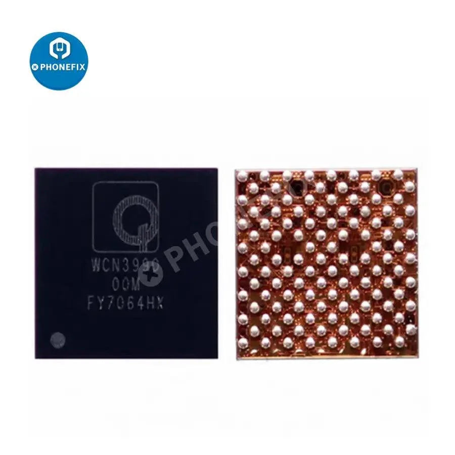 PM660 Power IC and SDR660 WCN3990 WiFi IC chip for Oppo R11 and Xiaomi Note 3, shown on a white background.