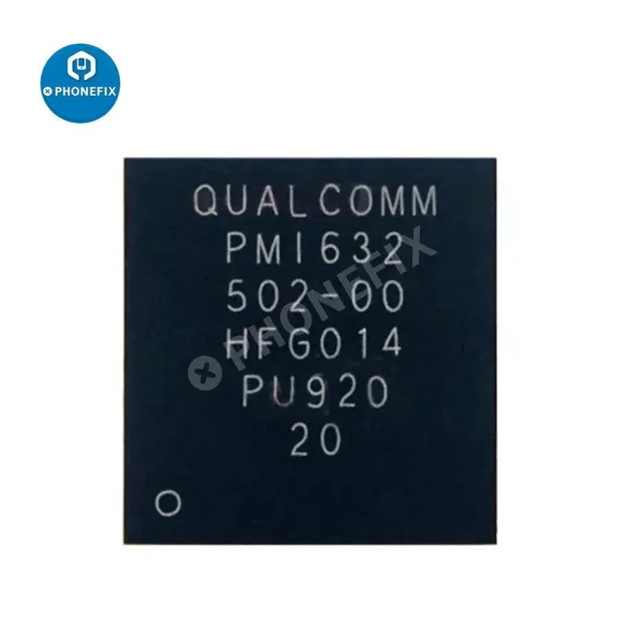 PMI632 power supply IC chip for Xiaomi Redmi 8, 8A, Note 8, 8T smartphones, used in mobile device components.
