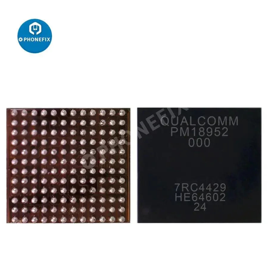 Original PMI8952 000/001 PM8953 power control IC for Xiaomi phones, black component on circuit board, manufactured by PHONEFIX.