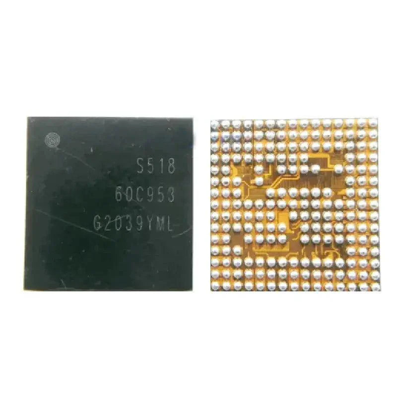 Phonefix S555 S535 S515 main power supply IC chip for Samsung S7 G930FD, showing close-up of component on circuit board.