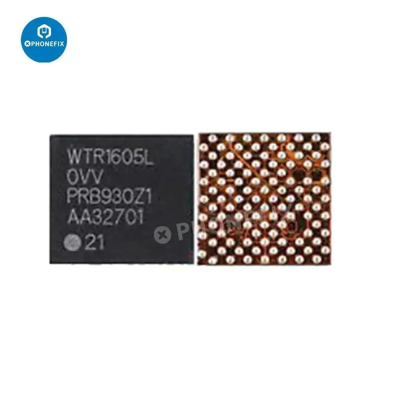 PhoneFix intermediate frequency IC component for iPhone 6 to 14 Pro Max, showing the small electronic chip on a circuit board.