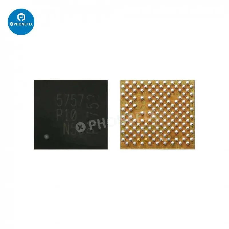 Intermediate frequency IC component for iPhone 6 to 14 Pro Max, compatible with PHONEFIX repair parts, shown in the image.