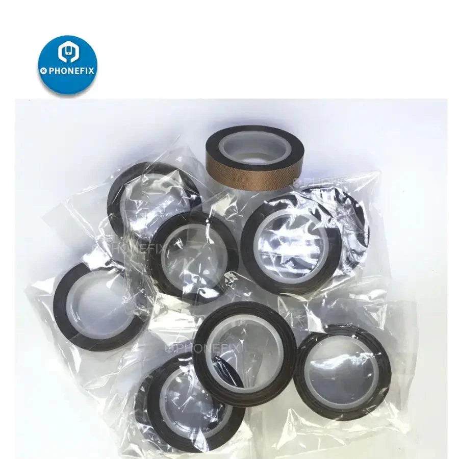 Ruban adhésif en PTFE Téflon résistant aux hautes températures de PHONEFIX, doté d'un tissu durable pour une utilisation industrielle.