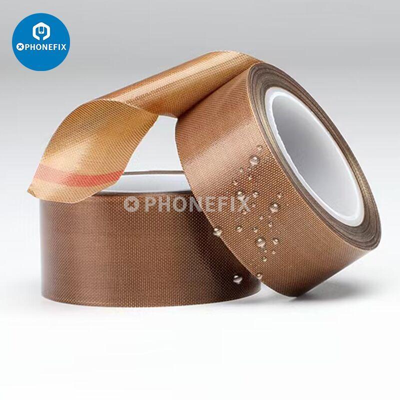 Ruban adhésif en tissu PTFE Téflon résistant aux hautes températures de PHONEFIX, durable et flexible pour les applications à haute température.