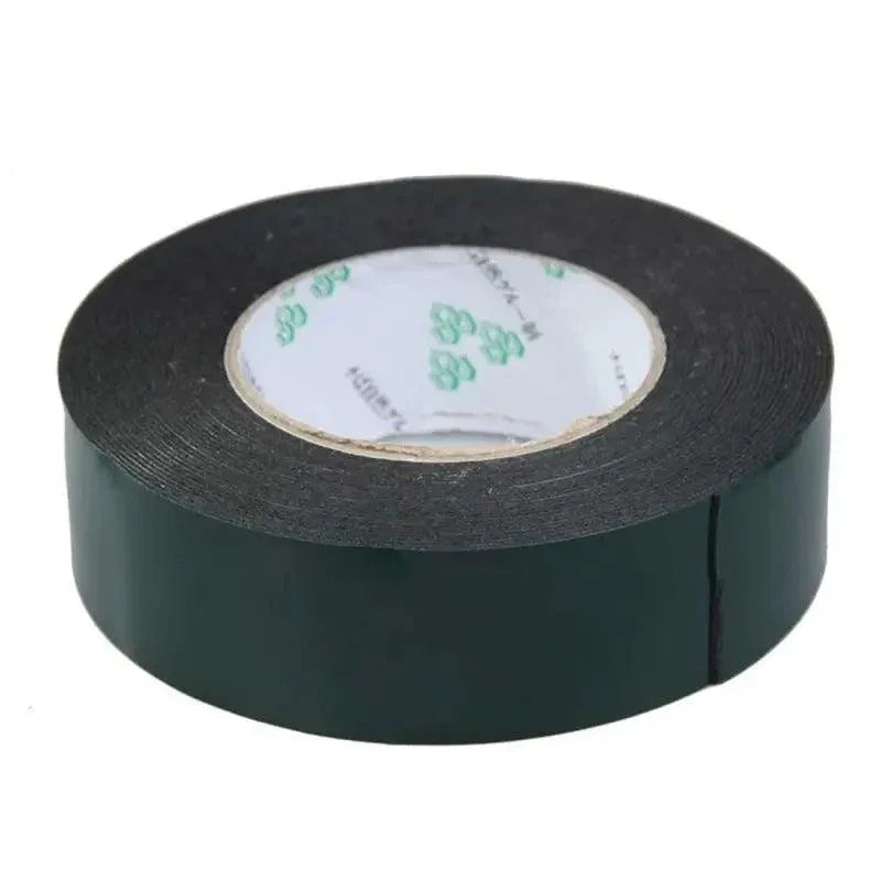 Black double-sided adhesive foam tape for phone LCD screen repair, from PHONEFIX, ideal for secure attachment during repairs.
