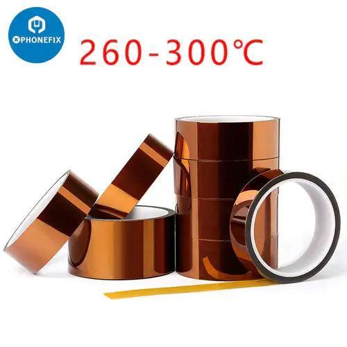 High-temperature resistant BGA chip soldering tape for welding, used as a consumable by PHONEFIX in electronic repairs.