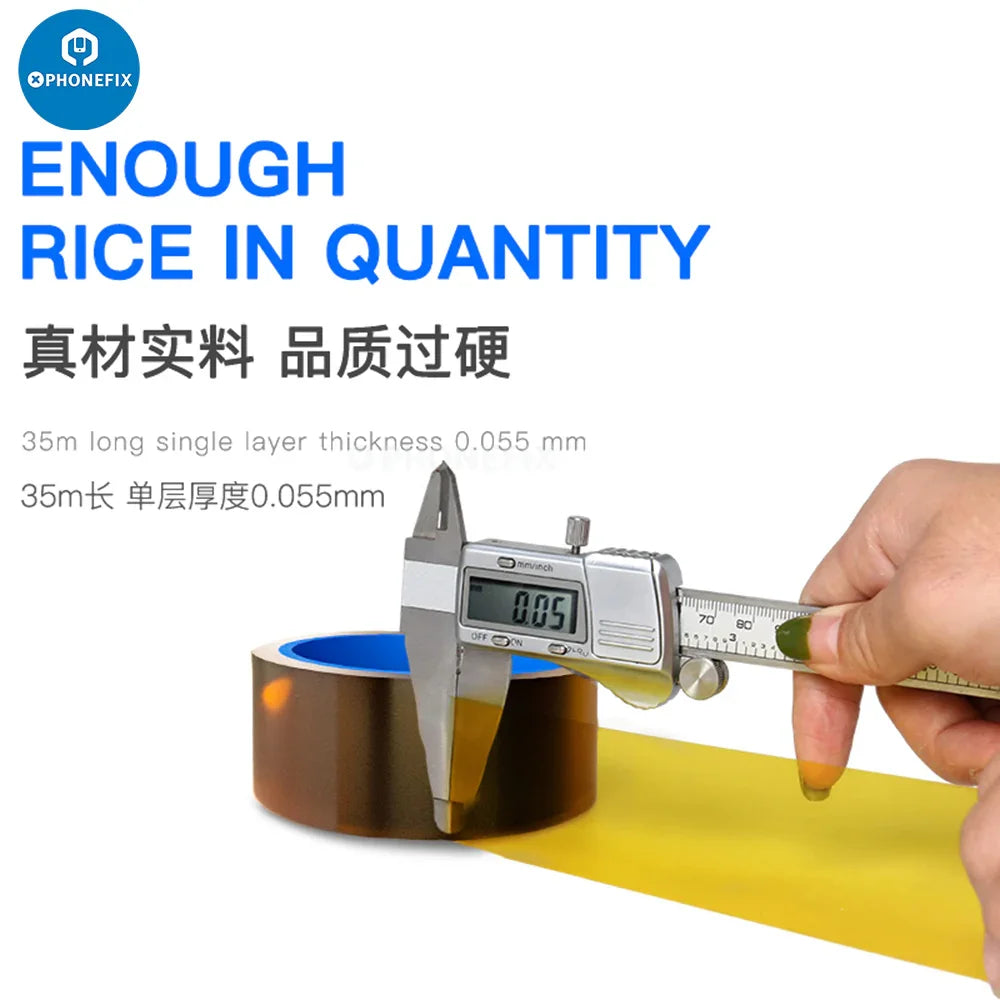 High-temperature resistant welding tape for BGA chip soldering, designed for electronic repair and high-heat applications.