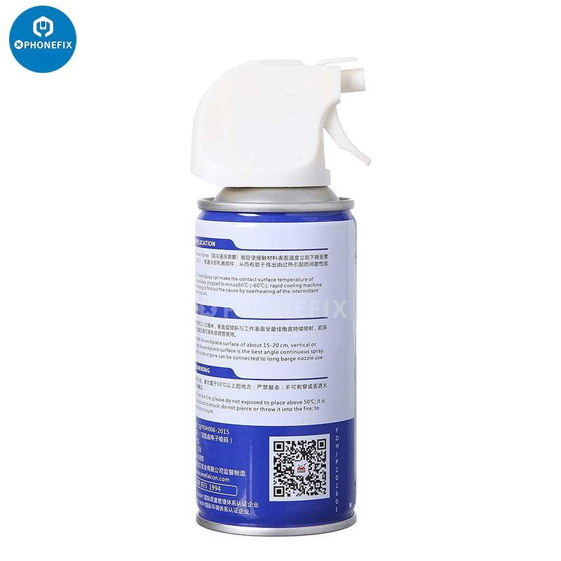 Falcon Electronic Products environmental-friendly contact spray cleaner for electronic devices, by PHONEFIX.
