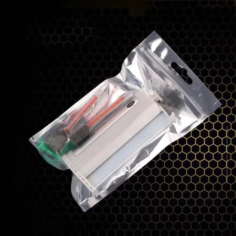 PhoneFix AEF structural adhesive glue for iPhone back cover glass repair, shown in its packaging for mobile device repair.