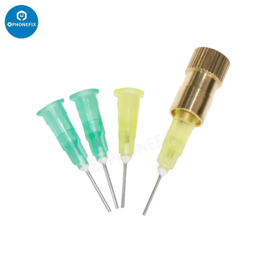 Q9 Glue Hose Conversion Head for B-7000 T-7000 glue output needle, PHONEFIX consumables, used for precision adhesive application.
