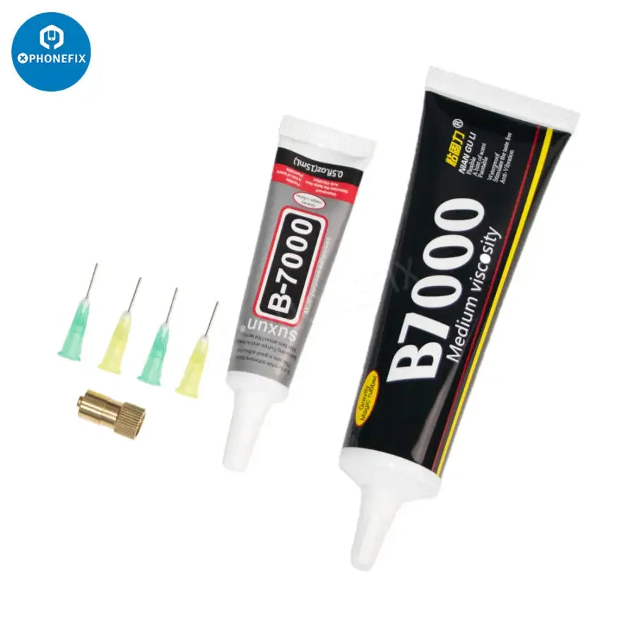 Q9 Glue Hose Conversion Head for B-7000 and T-7000 glue output needles, PHONEFIX consumable replacement part for glue application.