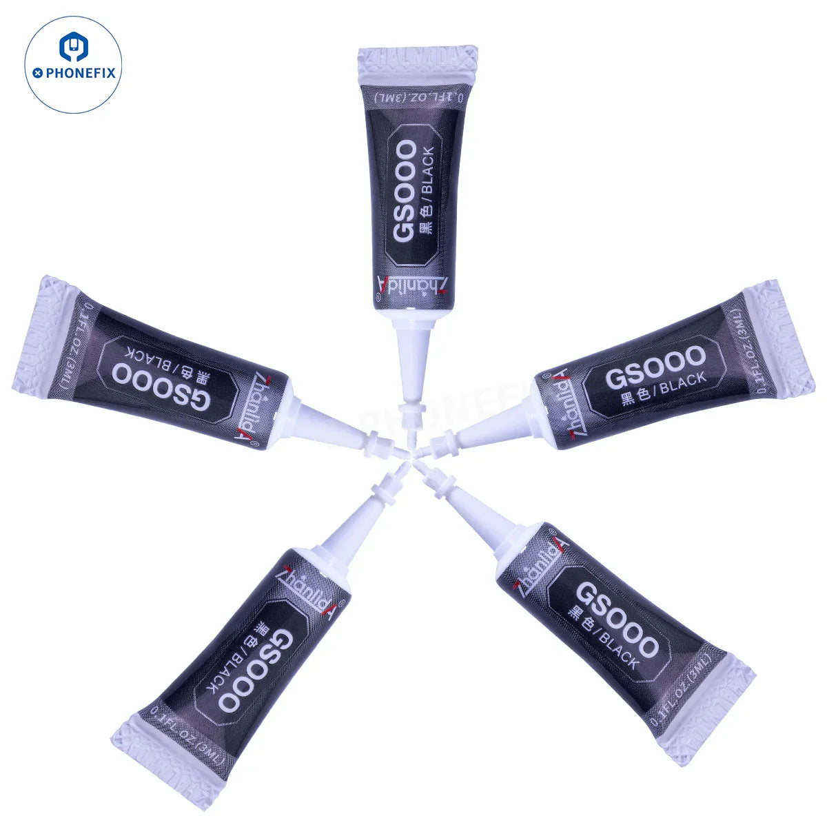 PHONEFIX 3ML portable strong adhesive for cell phone repairs, professional-grade glue for durable device fixing.