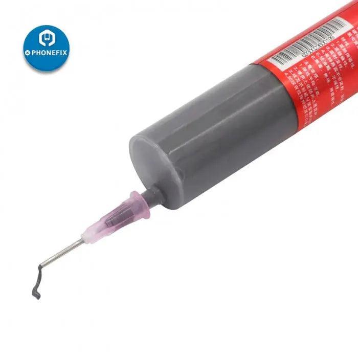 PhoneFix DRG-102 30g silicone thermal compound grease for CPU heat sink, shown in a small tube with a white cap.