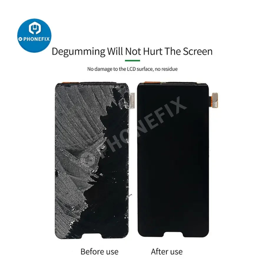 RELIFE RL-528 8333 screen polarizer OCA glue remover liquid for PCB cleaning and phone repair by PHONEFIX.