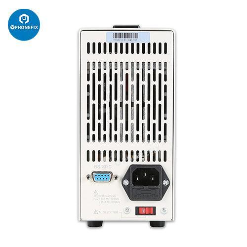 UNI-T DC electronic load power supply used for testing phone battery current, a compact device branded PHONEFIX.