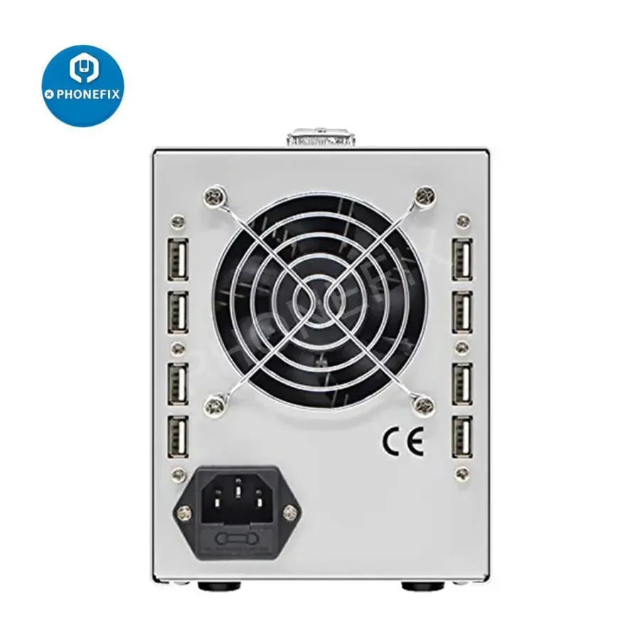 PhoneFix 30V 5A MCH-S305D linear DC power supply used for phone repair and maintenance.