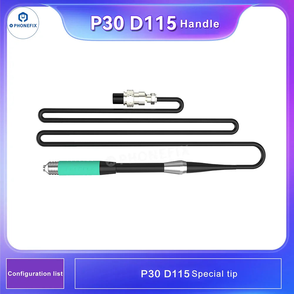 PHONEFIX i2C P30 P30S digital DC power supply for phone repair, featuring multi-function platform with digital display and versatile ports.