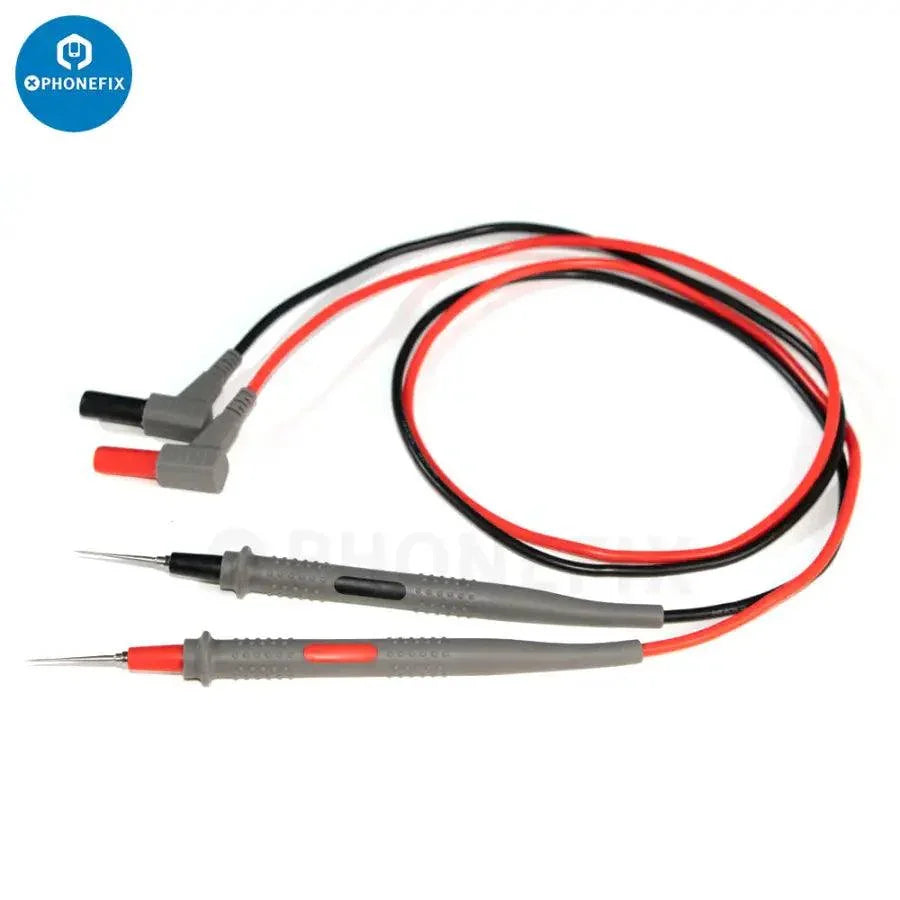 Phonefix BST-050 digital multimeter with super fine test leads pen cable, ideal for cell phone repair and electronic testing.