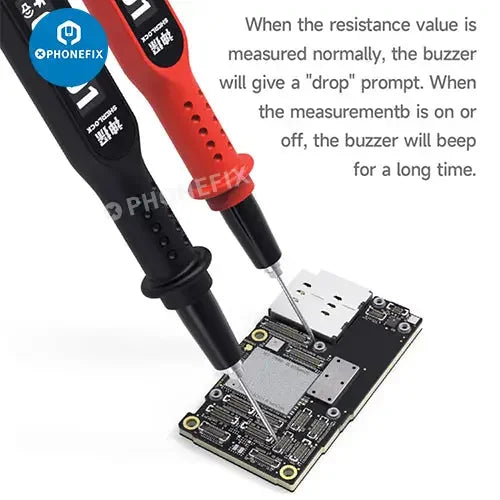 Phonefix Mechanic Sherlock V2.0 digital multimeter for motherboard testing, high-precision electronic troubleshooting tool.