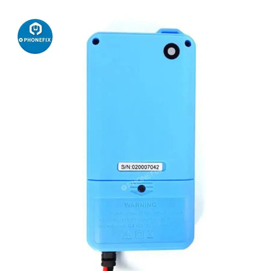 Multimètre numérique Sunshine DT-20N de PHONEFIX affichant les mesures de tension et de courant sur un appareil portable.