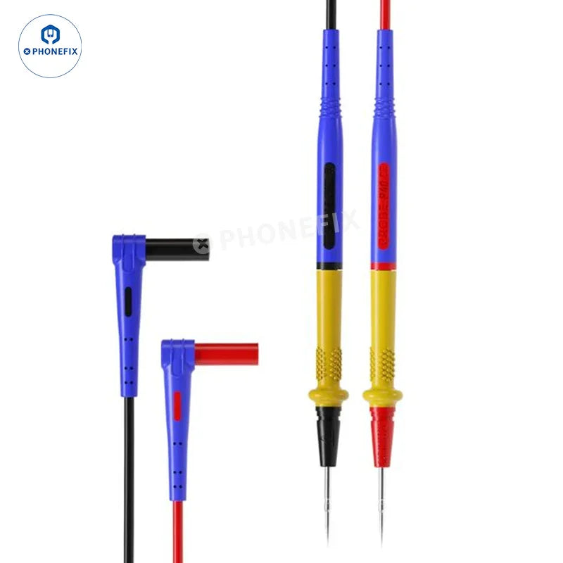 PhoneFix stainless steel digital multimeter test probe pen for mechanic P40 P30, 1000V, 20A, precision electrical testing tool.