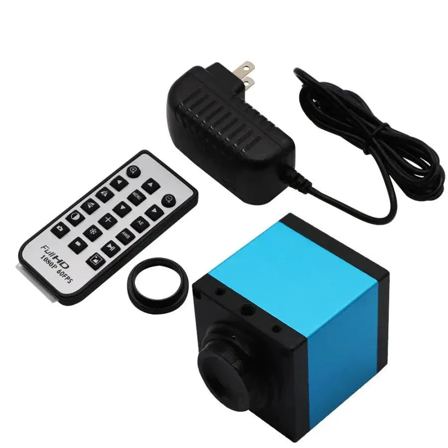 Phonefix 3.5X-90X digital trinocular microscope with 38MP HDMI camera for detailed magnified viewing and HD video recording.