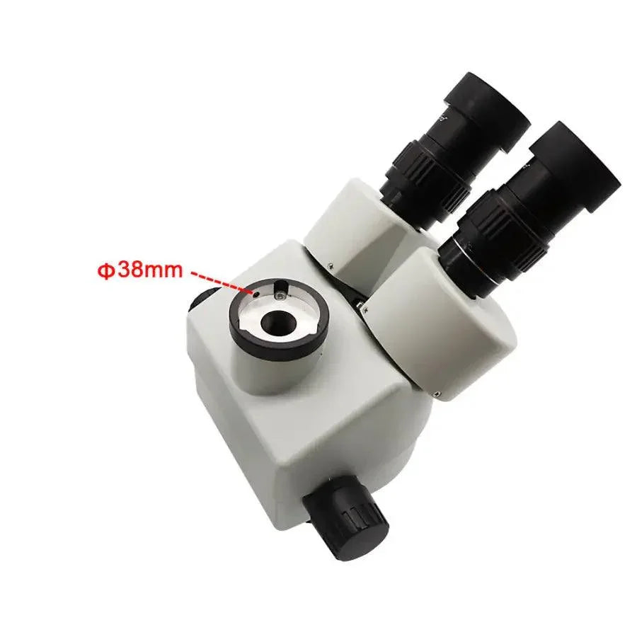 Phonefix 3.5X-90X digital trinocular microscope with 38MP HDMI camera, electric microscope for detailed viewing and recording.