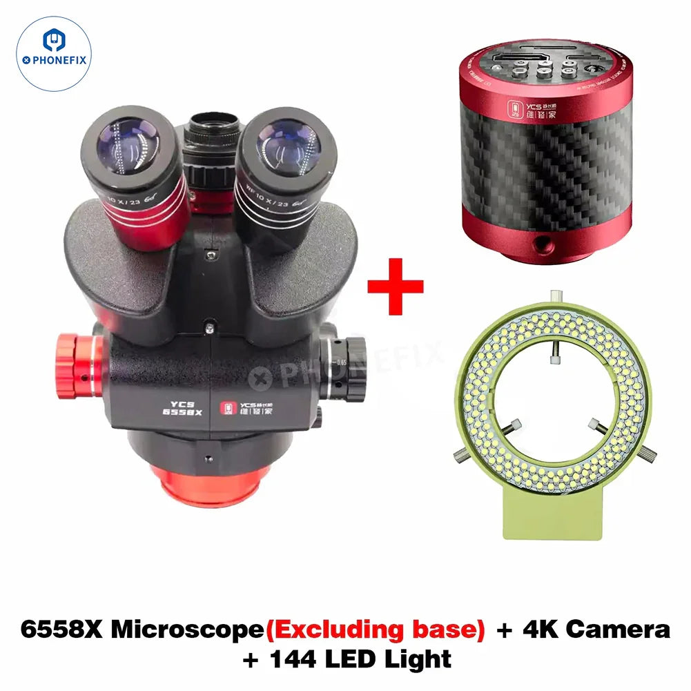 PHONEFIX electric microscope with camera light and no base, ideal for mobile repairing and detailed electronic inspection.