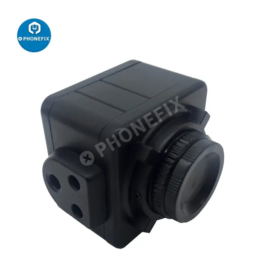 PhoneFix 5MP CMOS USB microscope with digital electronic eyepiece, ideal for industrial and electronic inspection.