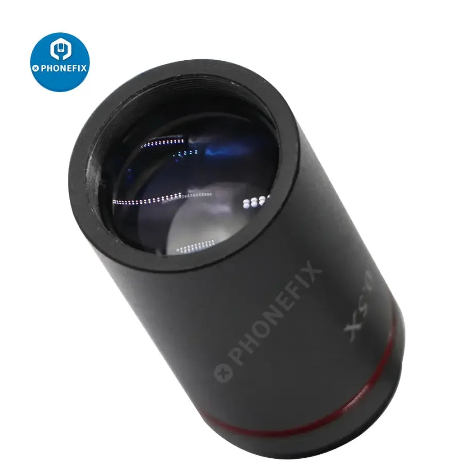 PhoneFix C-Mount lens adapter for electric microscopes, 23.2mm to 30/30.5mm ring for microscope CCD camera connection.