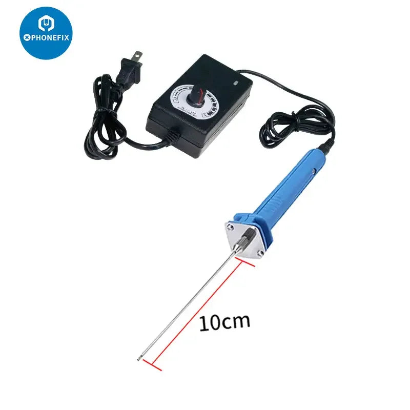 PhoneFix 15W electric foam cutter pen for DIY Styrofoam cutting, featuring a precision tip for detailed foam shaping and crafting.