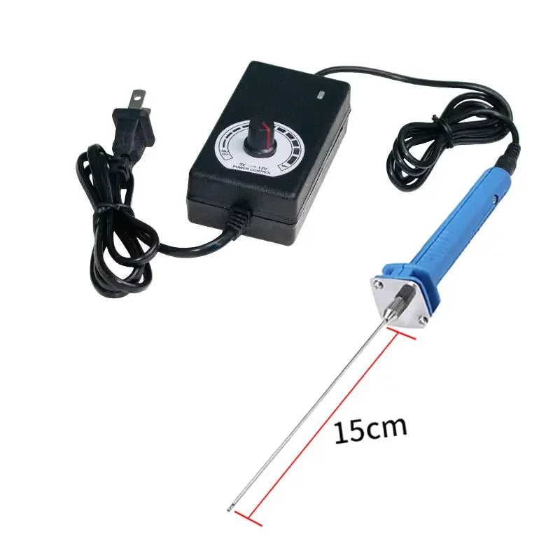 PHONEFIX 15W electric foam cutter pen for DIY Styrofoam cutting, featuring a slim design and precise electric power tool functionality.