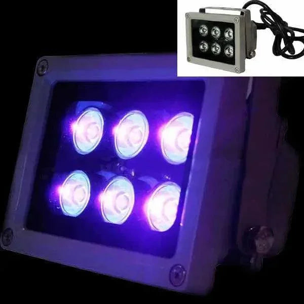 PHONEFIX shadowless UV glue curing light for LCD assembly, electric power tool used in phone refurbishing.