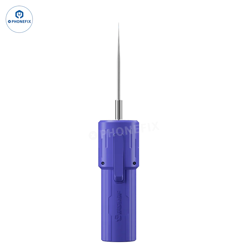 Phonefix electric mechanic OCA glue remover with grinding and polishing features, green lamp for precise work, power tool for electronics repair.