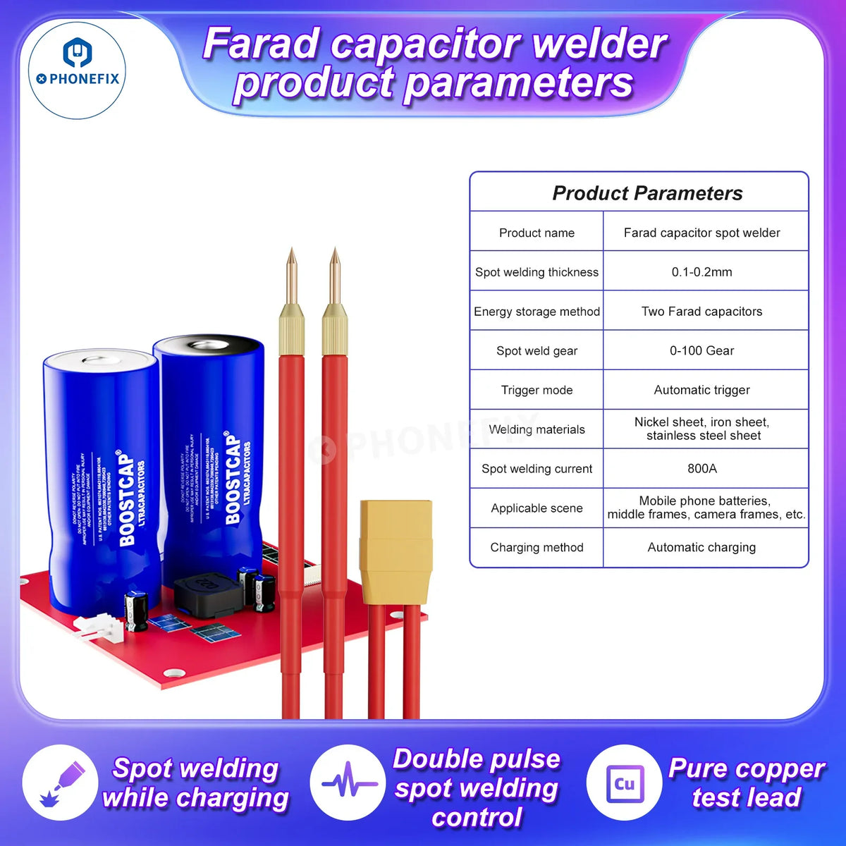 i2C P30S PHONEFIX electric power tool repair platform with 10-in-1 extendable module for phone repair and maintenance.