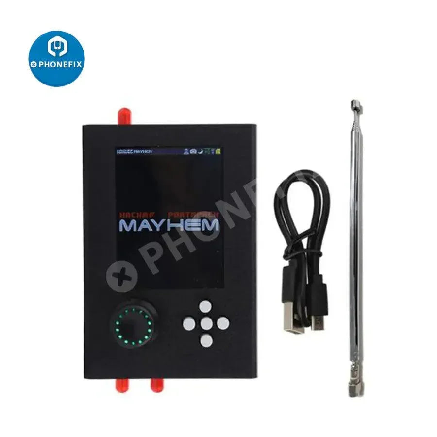 PortaPack H2 for HackRF One SDR with 3.2" LCD, case, battery, and speaker, an electric power tool by PHONEFIX.