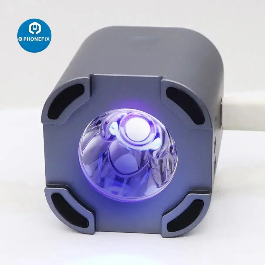 Qianli iUV Intelligent UV curing lamp with green oil LED purple light, electric power tool for phone repair by PHONEFIX.