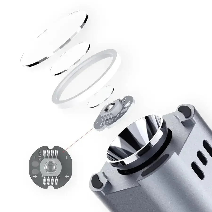 Qianli iUV Intelligent UV Curing Lamp by PHONEFIX, green oil LED purple light for electronics repair and UV curing tasks.