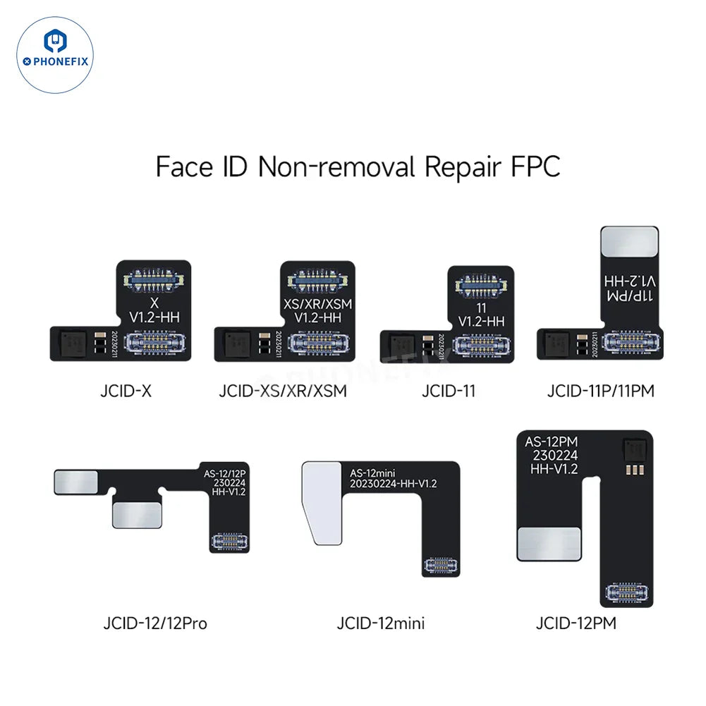 PHONEFIX FC01 Outil de réparation de câble FPC Face ID pour iPhone, utilisé pour réparer les dysfonctionnements de Face ID sur les appareils Apple.