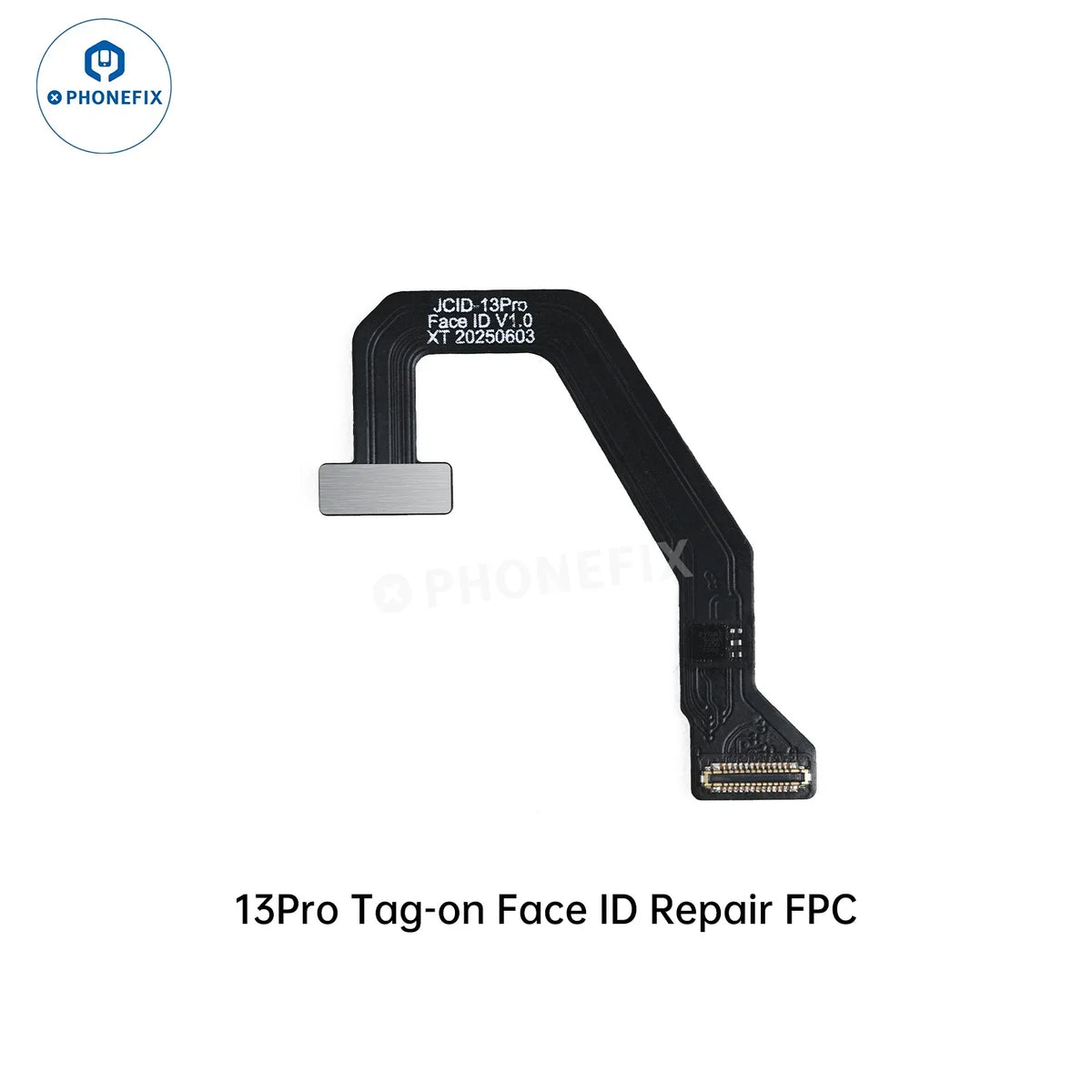 PHONEFIX JCID iPhone 13-16 Face ID Repair Tag-on FPC and Activation Board, repair tool for iPhone Face ID components.