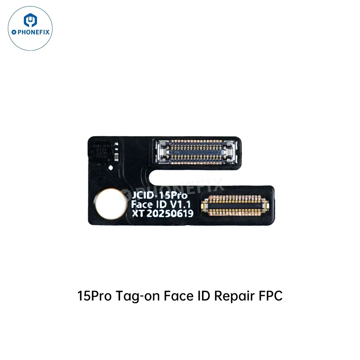PHONEFIX JCID iPhone 13-16 Face ID Repair Tag-on FPC and Activation Board for Face ID repair on iPhone models.