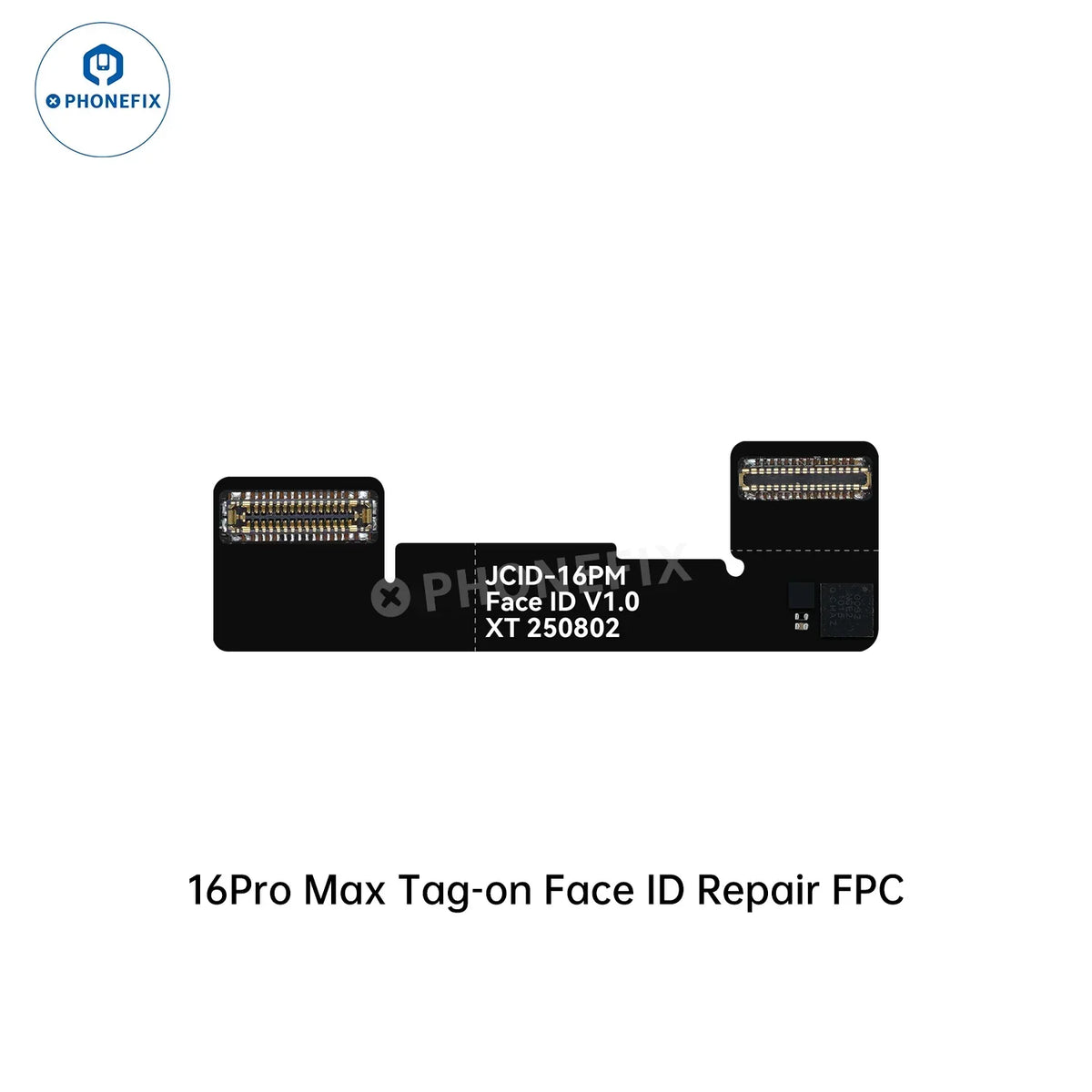 PHONEFIX Face ID repair tool for iPhone 13-16, including FPC and activation board, for iPhone 16 Pro Max model.