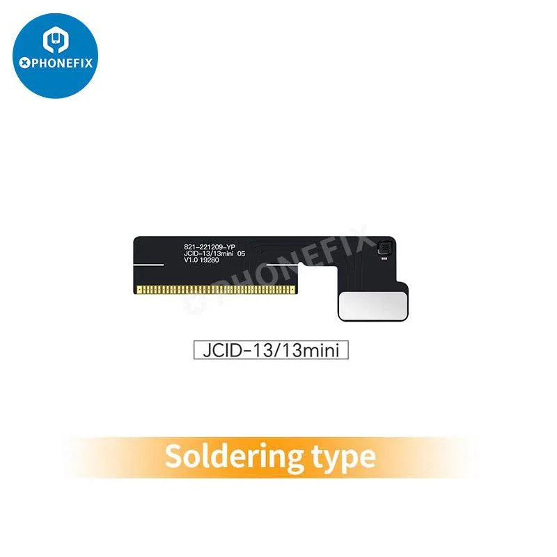JCID rear camera FPC repair cable for iPhone XR to Pro Max, compatible with Face ID repair tools from PHONEFIX