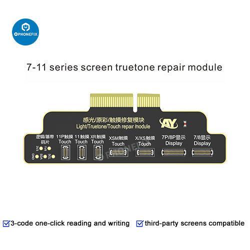A108 BOX multi-function repair programmer for iPhone 8-16 Pro Max, Face ID repair tool by PHONEFIX with various repair components