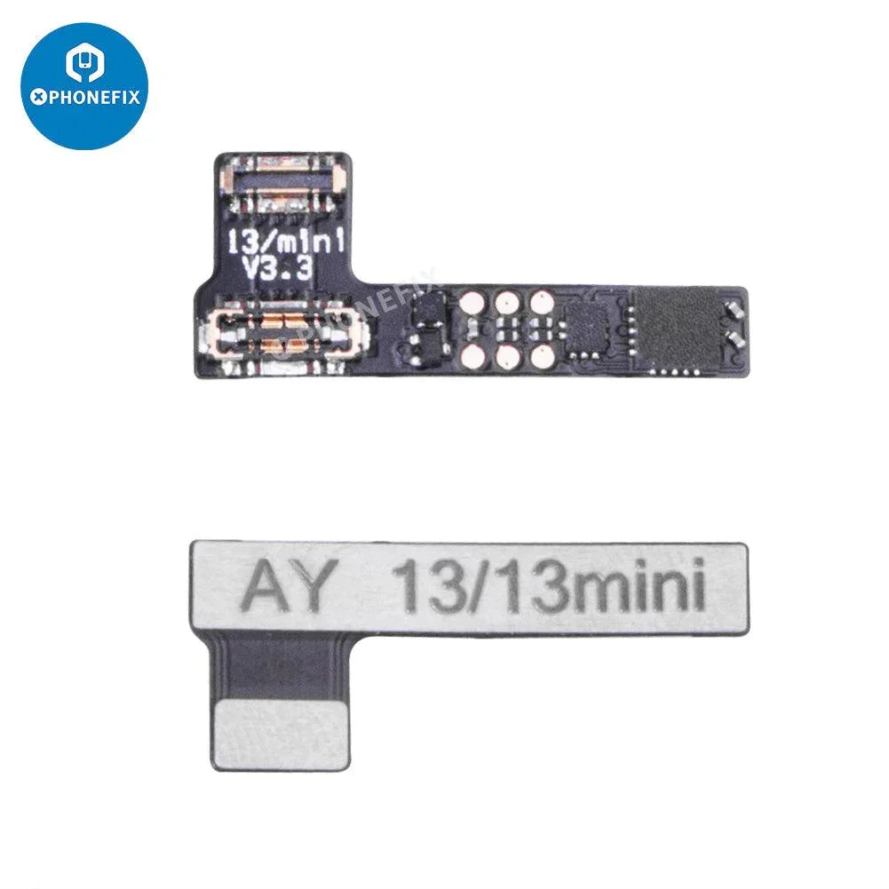 A108 BOX Multi-function Repair Programmer for iPhone 8-16 Pro Max, Face ID Repair Tool by PHONEFIX, with device and tools visible.