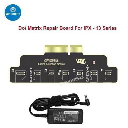 PHONEFIX A108 BOX multi-function repair programmer for iPhone 8 to 16 Pro Max Face ID repair tool, showing device connection ports